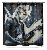 Dazzling The Crowd Shower Curtain - Beyond T-shirts